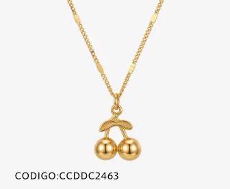 Cadena con dije de cereza